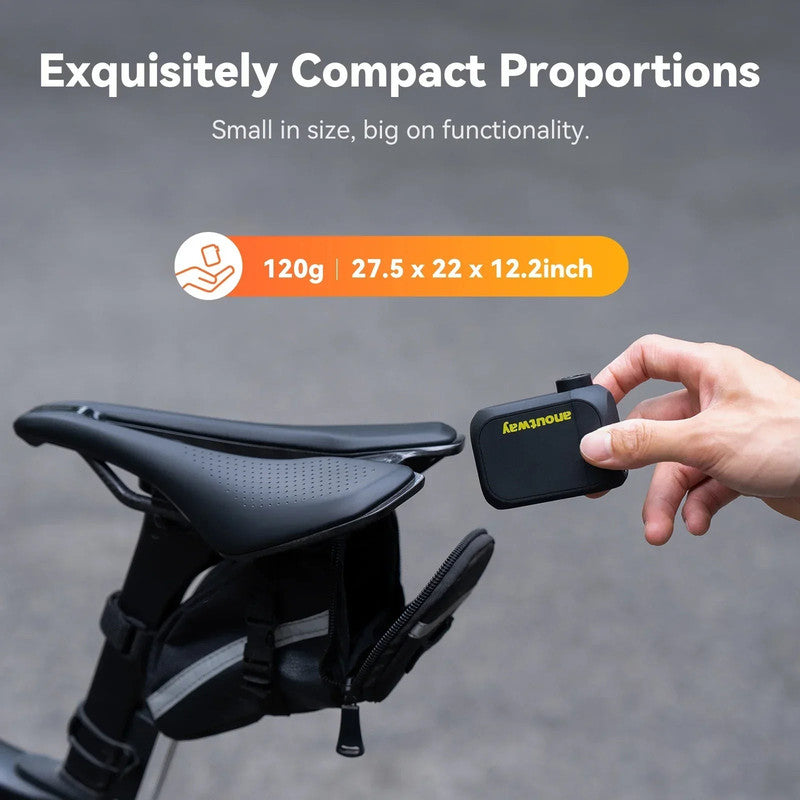 Pro Mini Electric Bike Pump Cordless Tire Inflator - Image 3