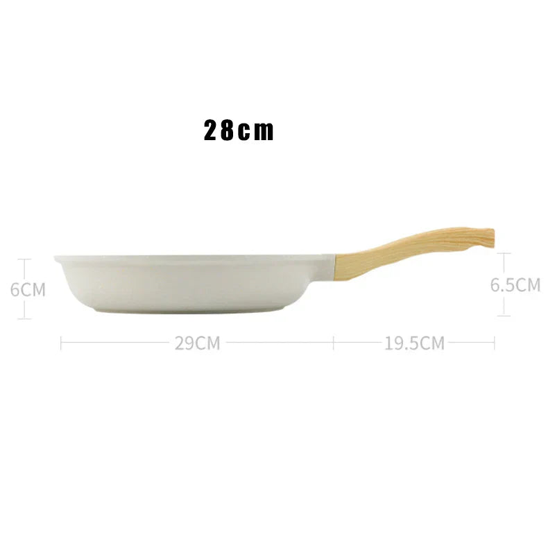 28cm Non-Stick Ceramic Wok Pan - Image 2