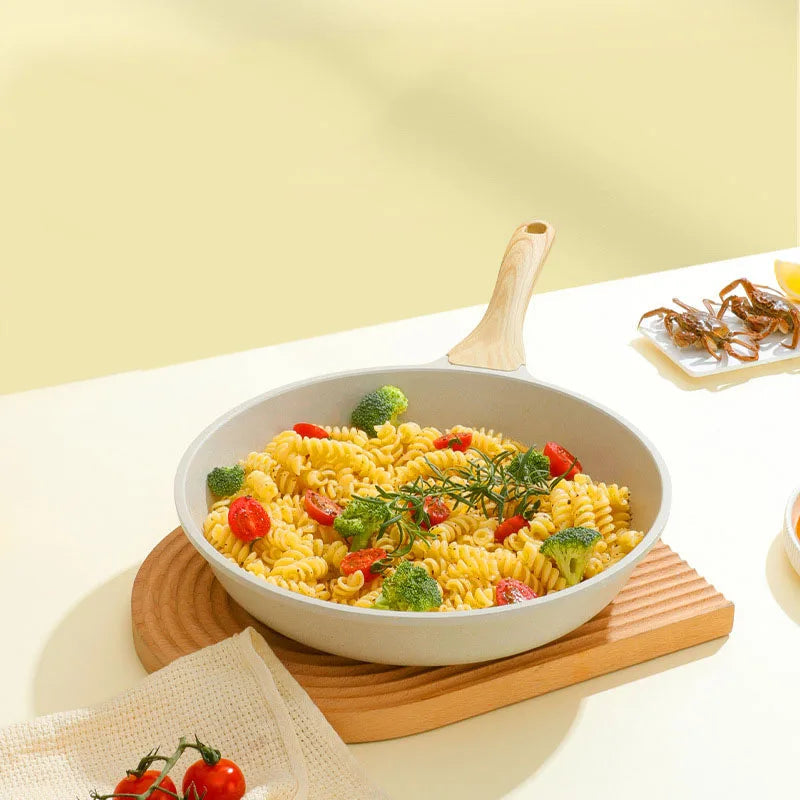 28cm Non-Stick Ceramic Wok Pan - Image 6