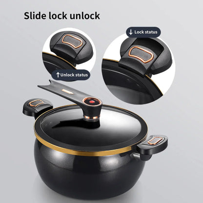 7L Micro-Pressure Non-Stick Stew Pot - Image 2