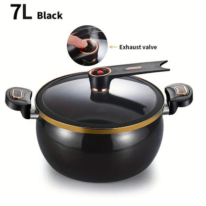 7L Micro-Pressure Non-Stick Stew Pot - Image 3