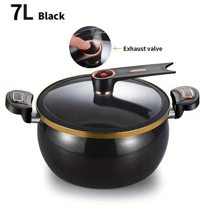 7L Micro-Pressure Non-Stick Stew Pot - Image 3