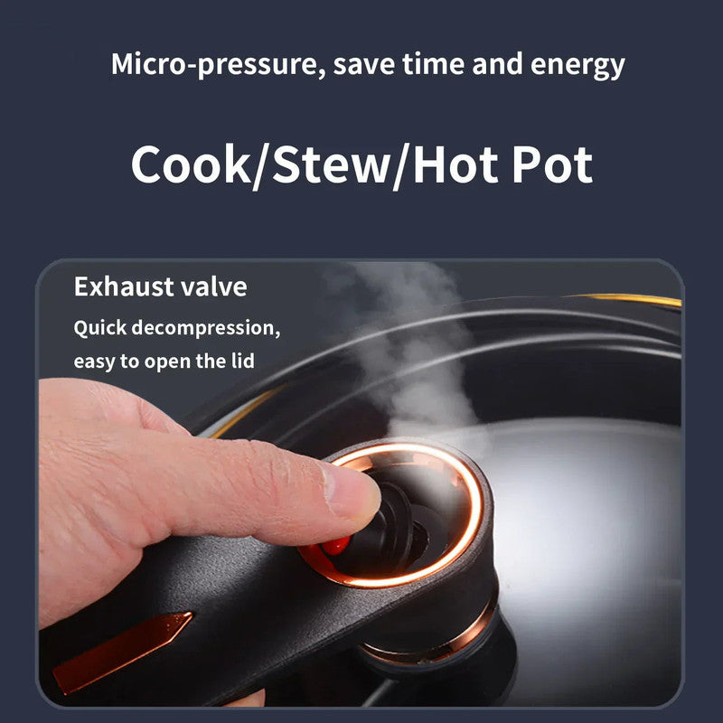 7L Micro-Pressure Non-Stick Stew Pot - Image 4