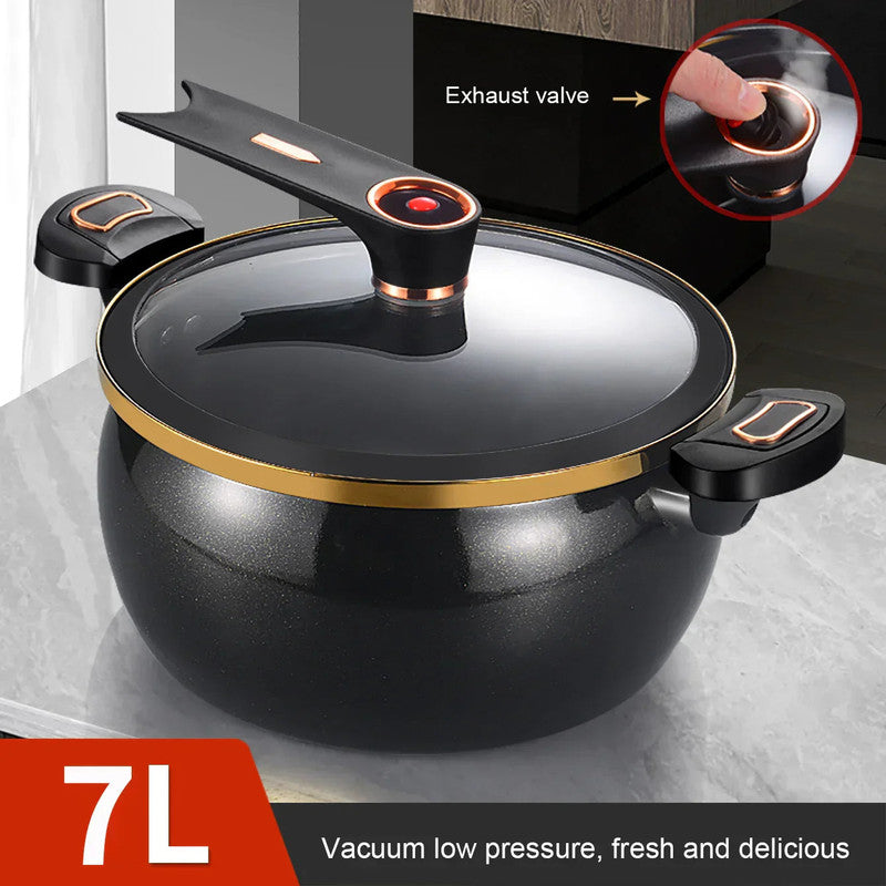 7L Micro-Pressure Non-Stick Stew Pot - Image 6
