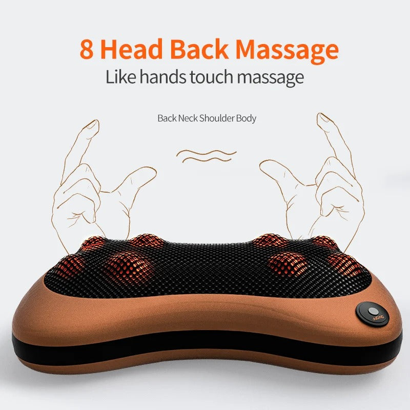 Electric Shiatsu Neck and Back Massage Pillow - Image 6