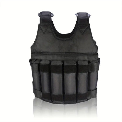 Adjustable 50Kg Weighted Vest For Fitness Training - Image 3