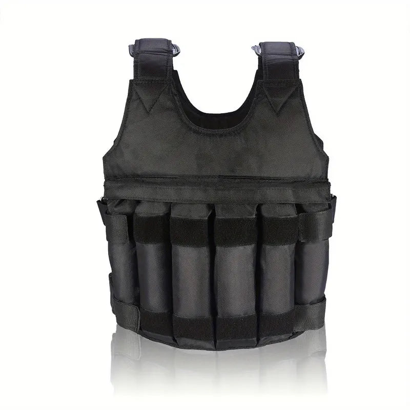 Adjustable 50Kg Weighted Vest For Fitness Training - Image 4