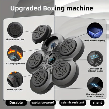 Boxing Training Kit With Reactive Led Wall Punching Target - Image 2