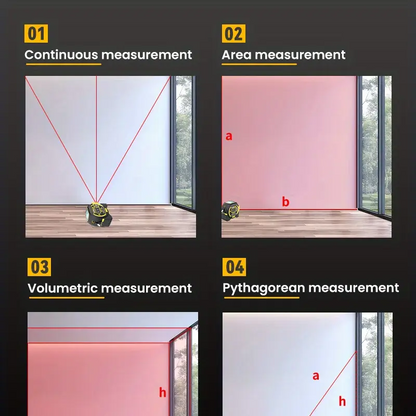 Laser Rangefinder & Steel Tape Measure - Image 4
