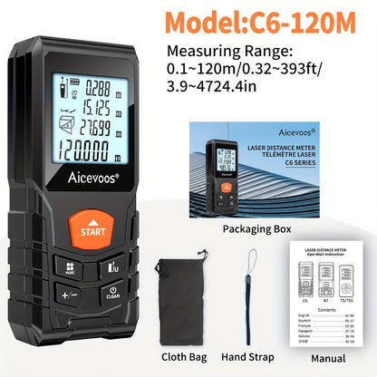 Laser Distance Meter with 120M Electronic Tool - Image 2