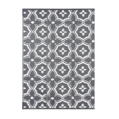 Outdoor Reversible Patio Mat Geometric Pattern - Image 6