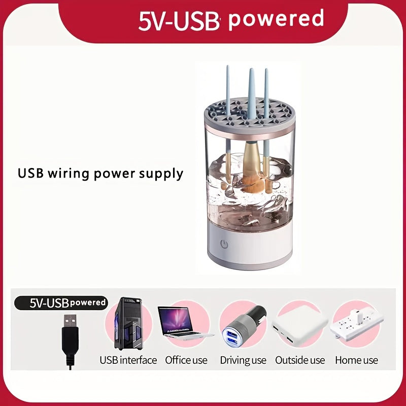 USB Electric Makeup Brush Cleaner - Image 3