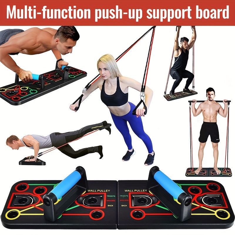 Push-Up Board Set with Resistance Bands - Image 5
