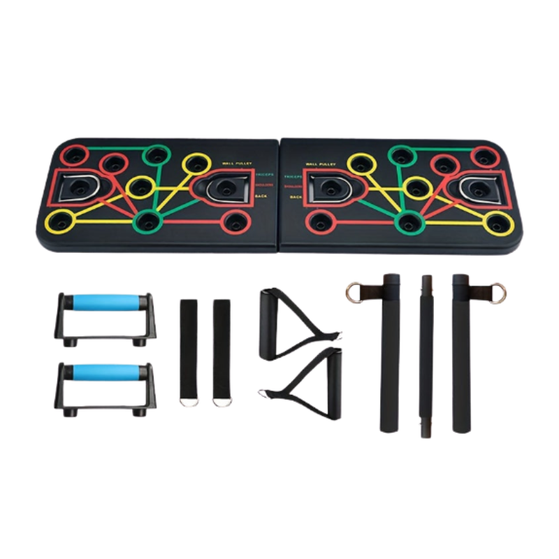Push-Up Board Set with Resistance Bands - Image 8