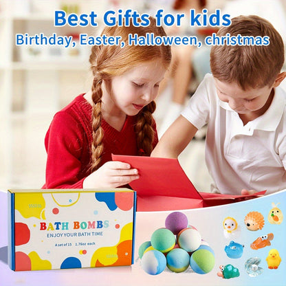 Surprise Toy Bath Bombs for Kids (15-Pack) - Image 3