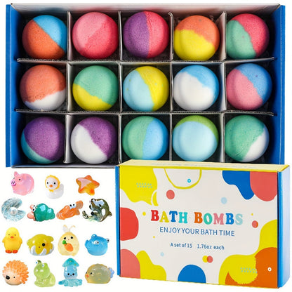 Surprise Toy Bath Bombs for Kids (15-Pack) - Image 4
