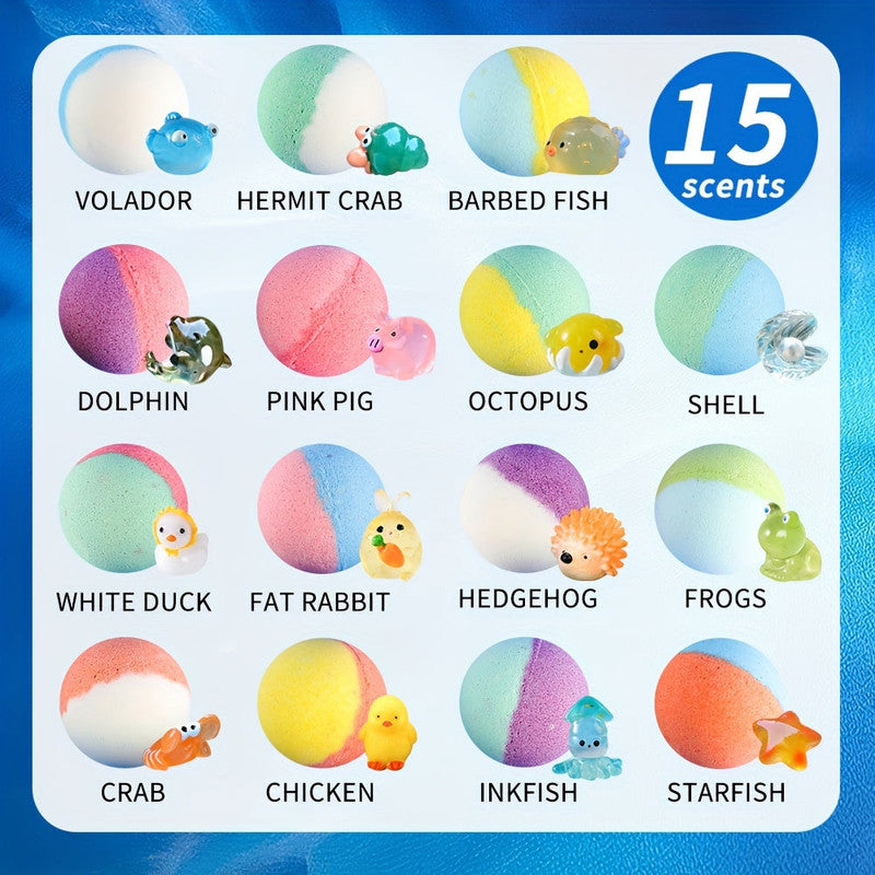 Surprise Toy Bath Bombs for Kids (15-Pack) - Image 5
