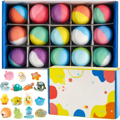 Surprise Toy Bath Bombs for Kids (15-Pack) - Image 7