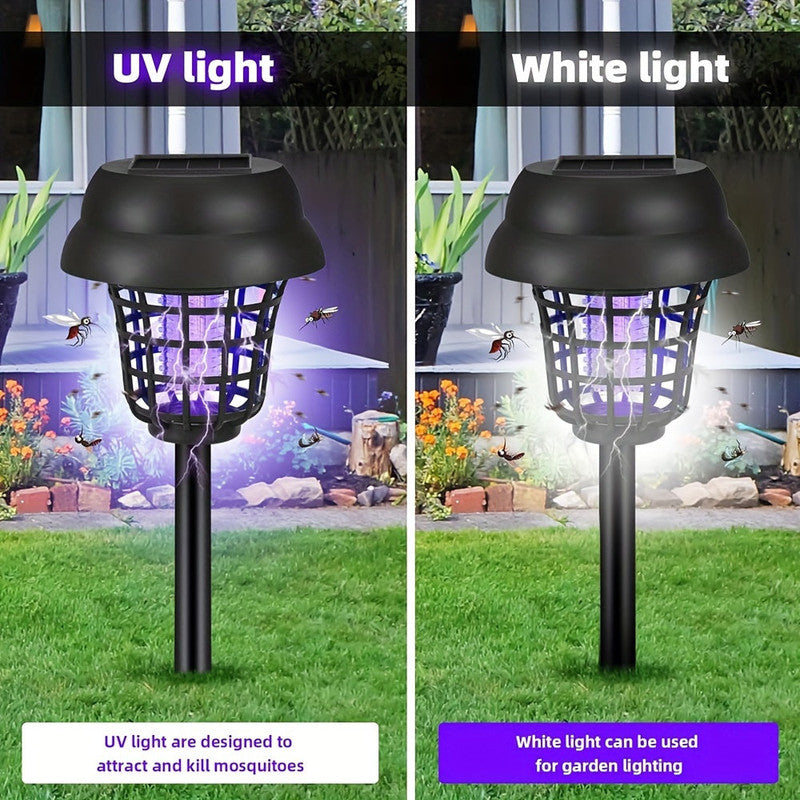 Solar Mosquito Killer Lights Outdoor UV Insect Repellent - Image 4
