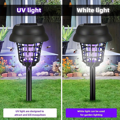 Solar Mosquito Killer Lights Outdoor UV Insect Repellent - Image 4