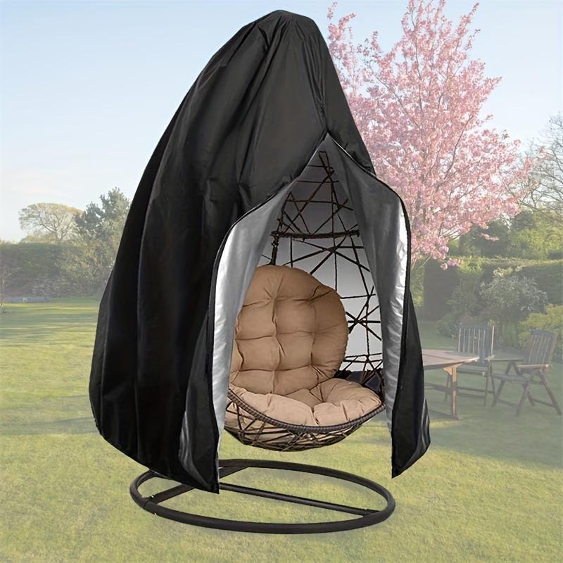 Heavy-Duty Hanging Egg Chair Cover with Zipper Closure - Image 4
