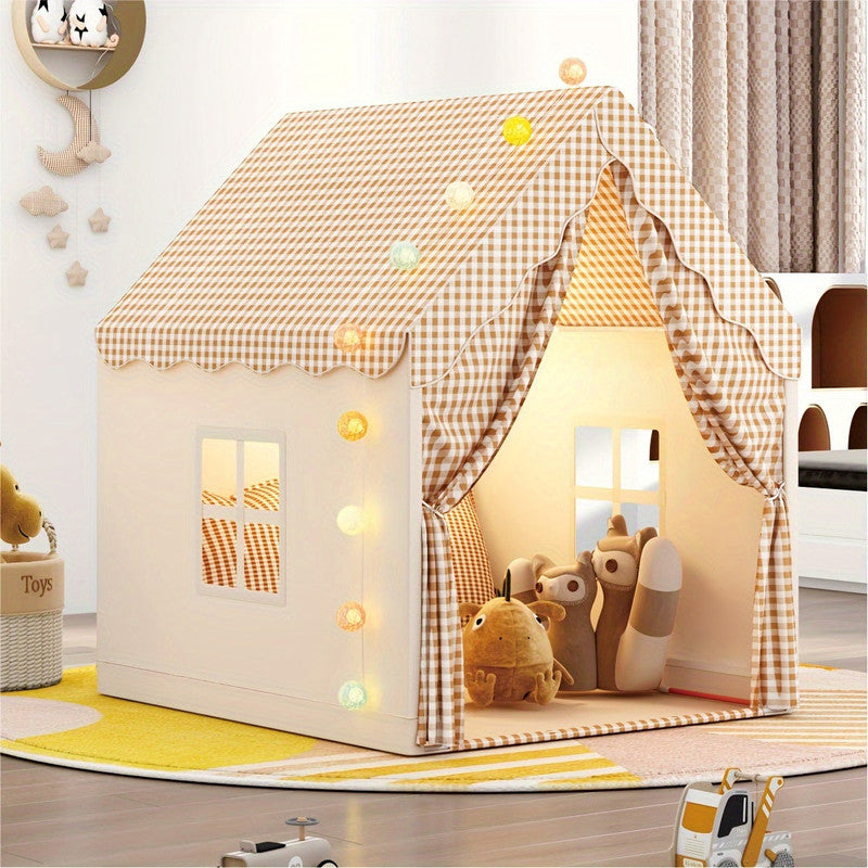 Kids Castle Play Tent Indoor Pretend Playhouse - Image 5