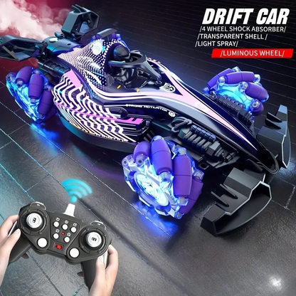 Remote Drift 4WD Car Toy with Lights - Image 2