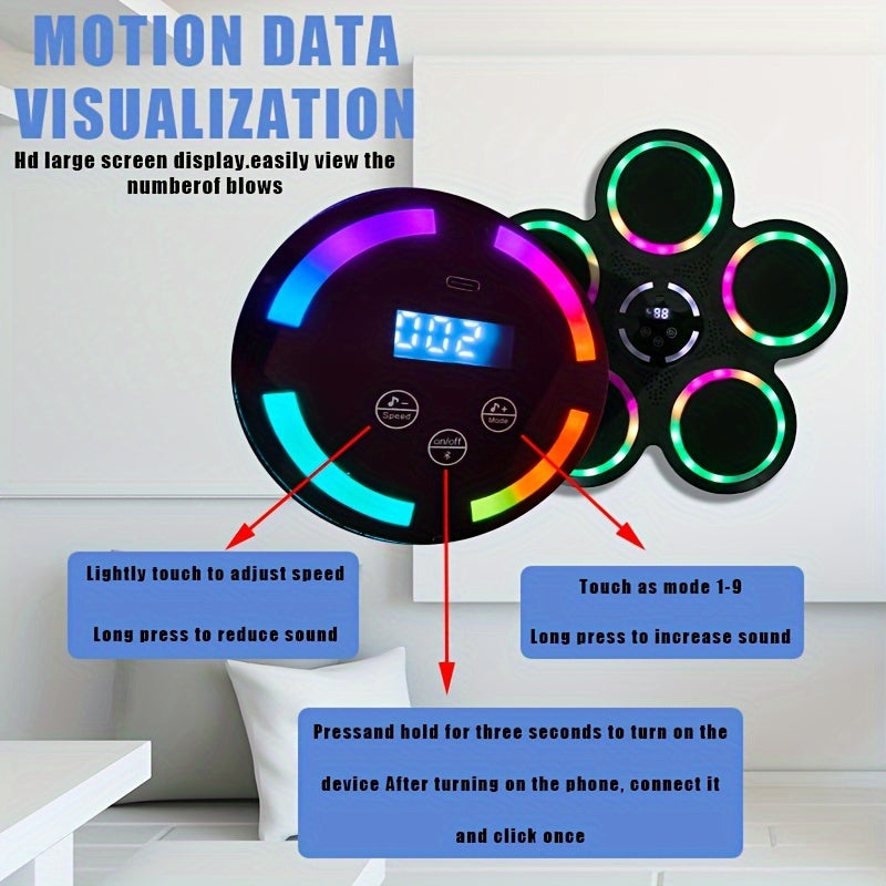9-Speed Smart Boxing Machine with Wireless Music - Image 7
