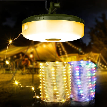 Rechargeable Camping String Lights with 5 Modes - Image 3