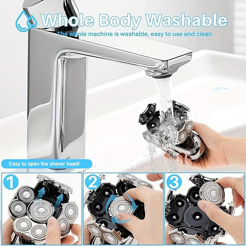 Electric Shaver Grooming Kit (6-in-1) - Image 2