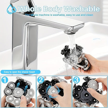 Electric Shaver Grooming Kit (6-in-1) - Image 2