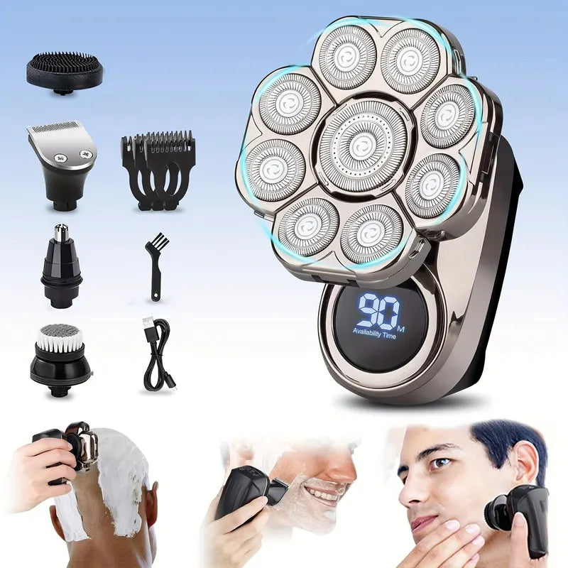 Electric Shaver Grooming Kit (6-in-1) - Image 3