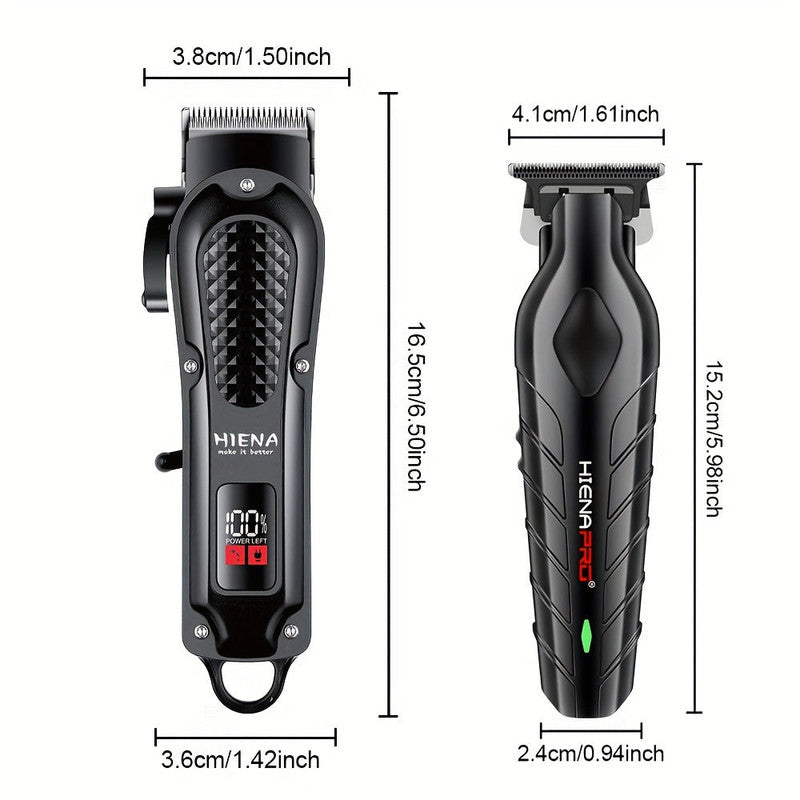 Men's Electric Hair Clipper with LCD Display - Image 3