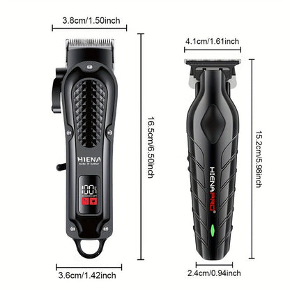 Men's Electric Hair Clipper with LCD Display - Image 3