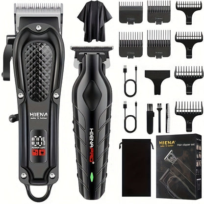 Men's Electric Hair Clipper with LCD Display - Image 4