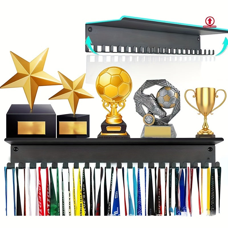 Iron Medal Display Rack Sports Wall Hanger - Image 2