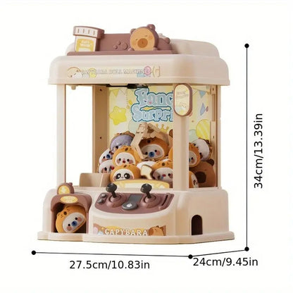 Capybara Toy Claw Machine with Plush Prizes - Image 3