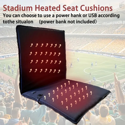 Portable Heated Foldable Seat Cushion with USB Power - Image 3