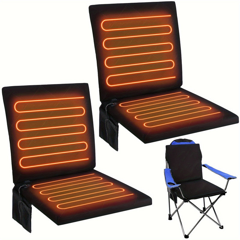 Portable Heated Foldable Seat Cushion with USB Power - Image 4