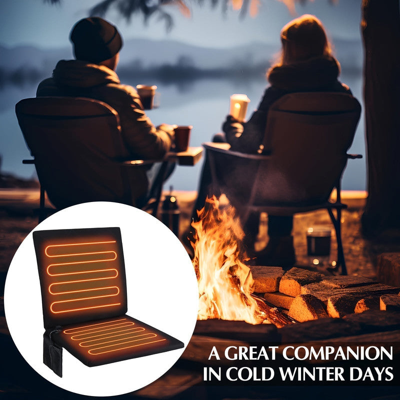 Portable Heated Foldable Seat Cushion with USB Power - Image 5