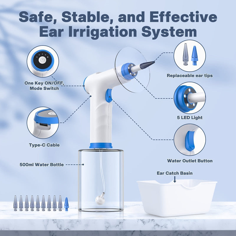 Electric Hydraulic Ear Irrigation System Kit - Image 3