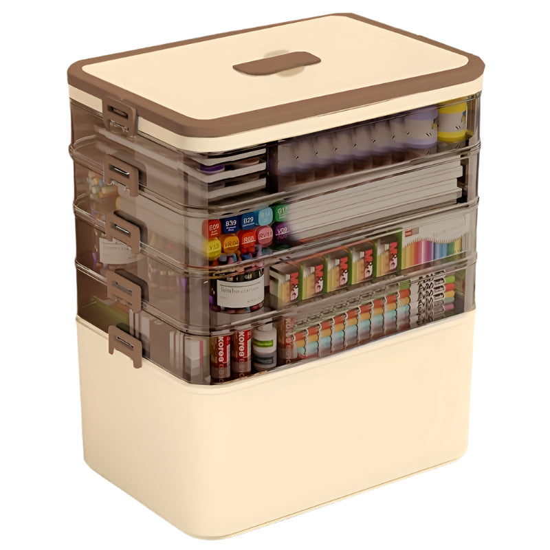 5-Layer Craft & Sewing Tool Storage Box - Image 3