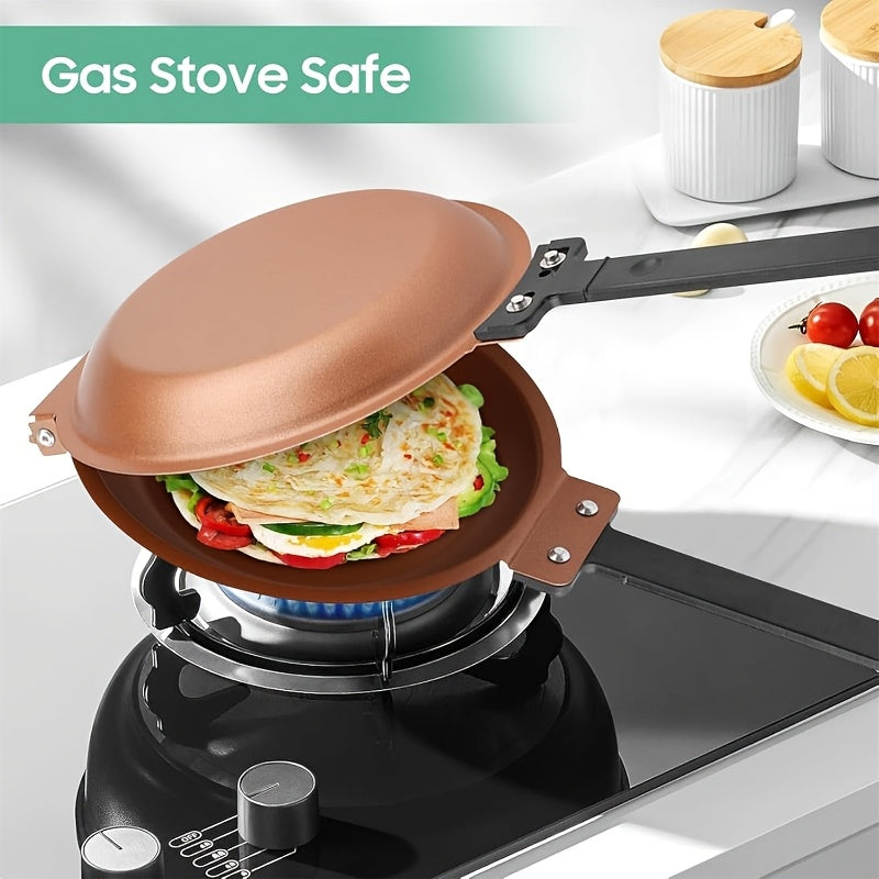 Deluxe Copper Titanium Pancake & Omelette Pan - Image 2