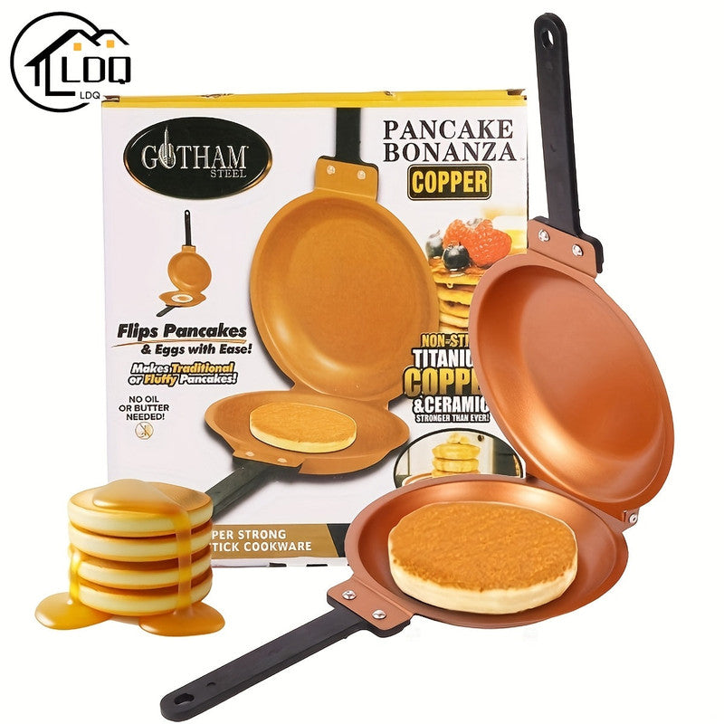 Deluxe Copper Titanium Pancake & Omelette Pan - Image 3