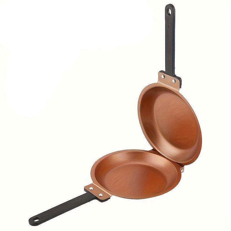 Deluxe Copper Titanium Pancake & Omelette Pan - Image 4