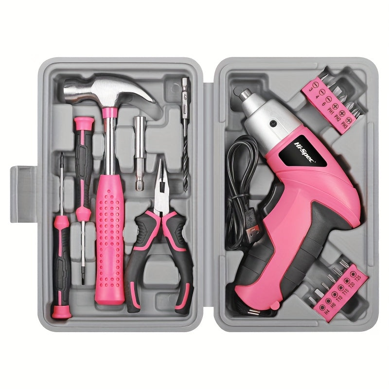 Cordless Electric Screwdriver Tool Set - Image 3