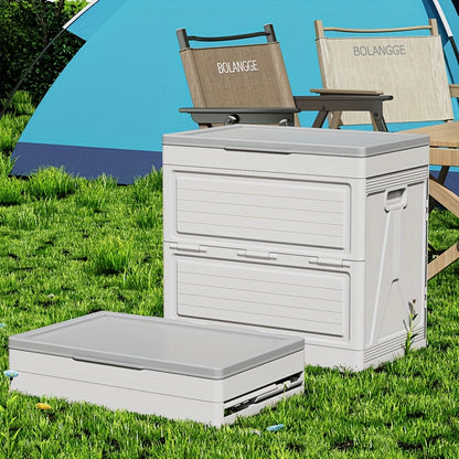 Outdoor Foldable Storage Box with Wheels - Image 5