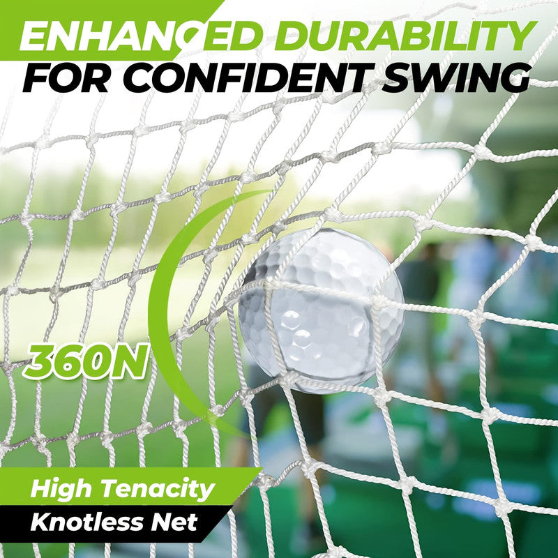 Golf Practice Net with Mat & Target - Image 3
