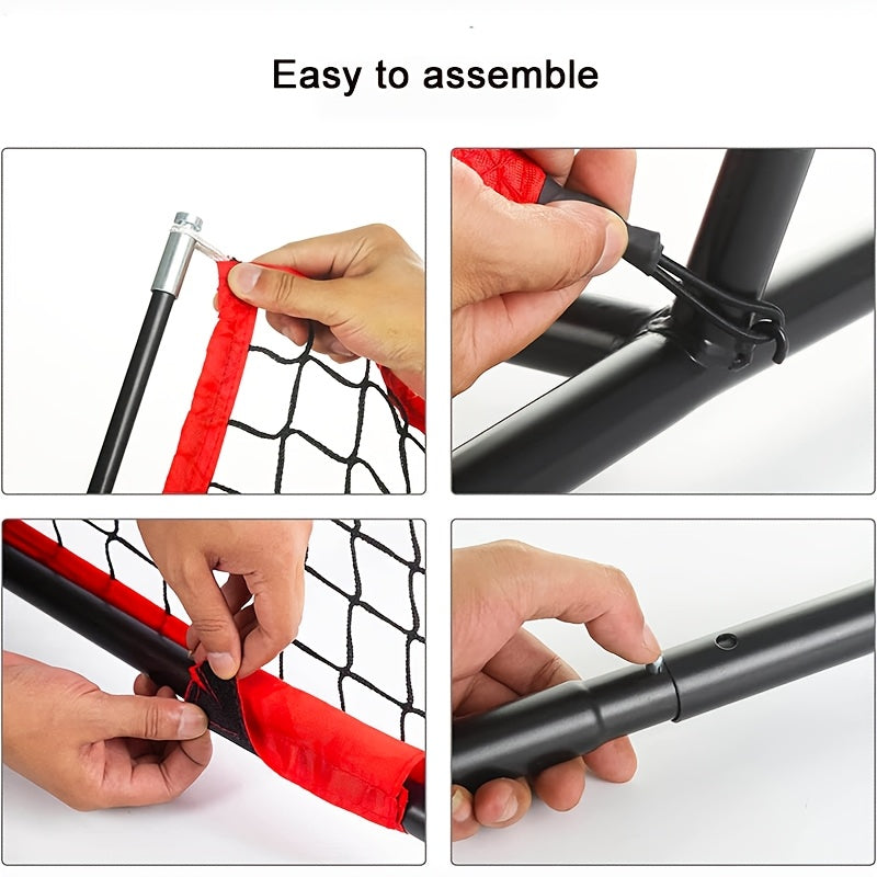 Football Outdoor Target Throwing Net with 5 Pockets - Image 4