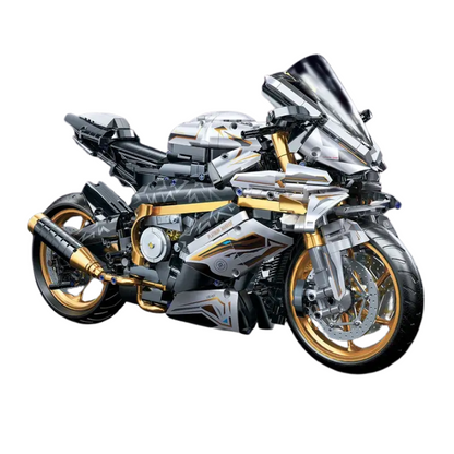 Motorcycle Blocks Model for Teens & Adults - Image 5
